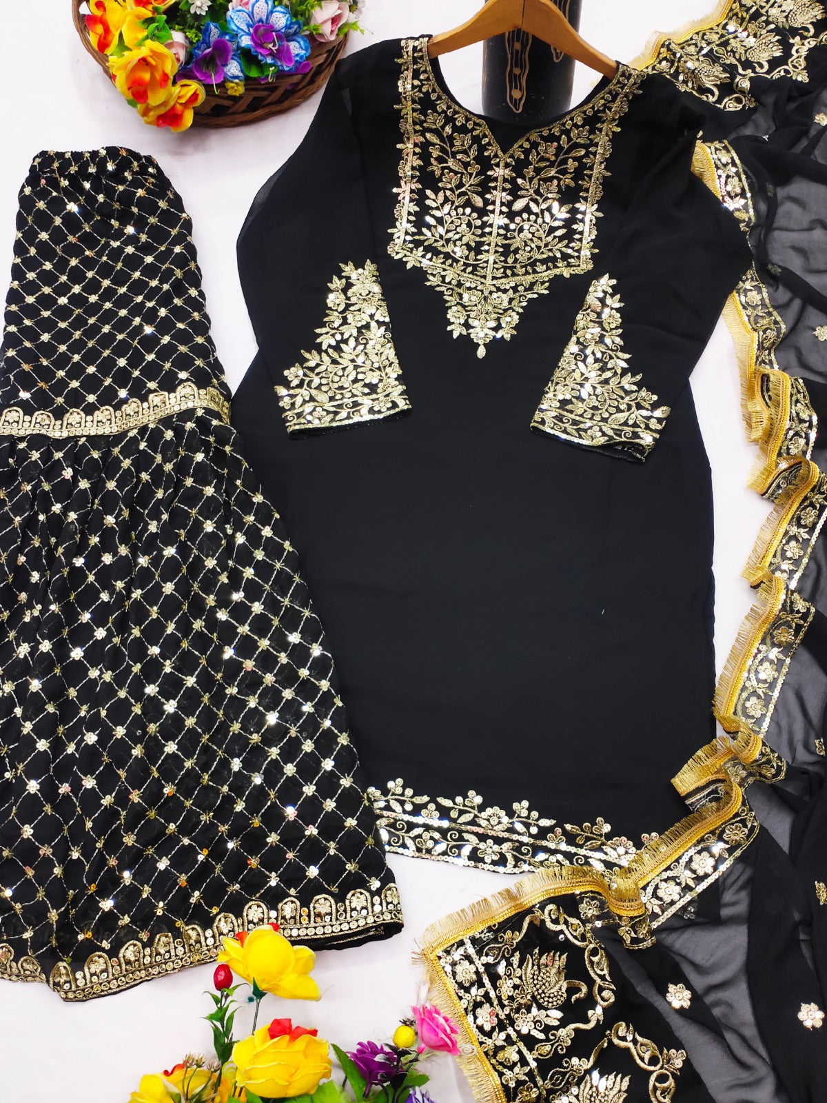 Designer Georgette Suit