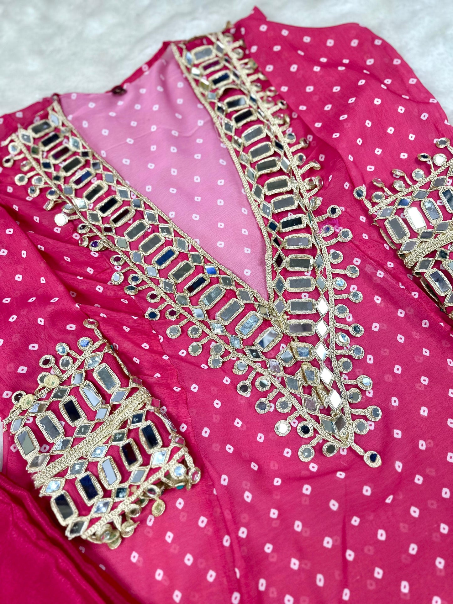 Baggy Style Anarkali Kurti Set