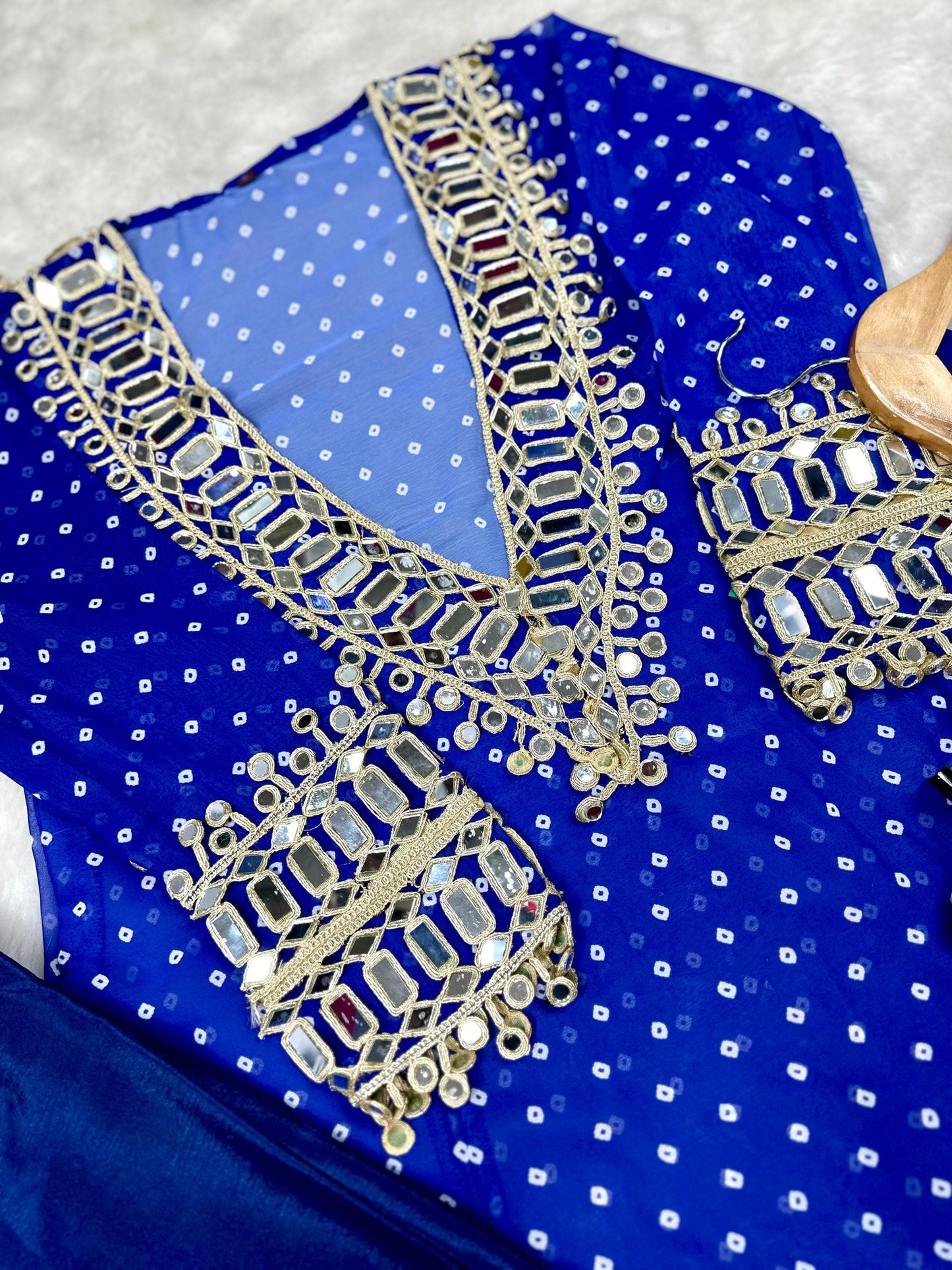 Baggy Style Anarkali Kurti Set