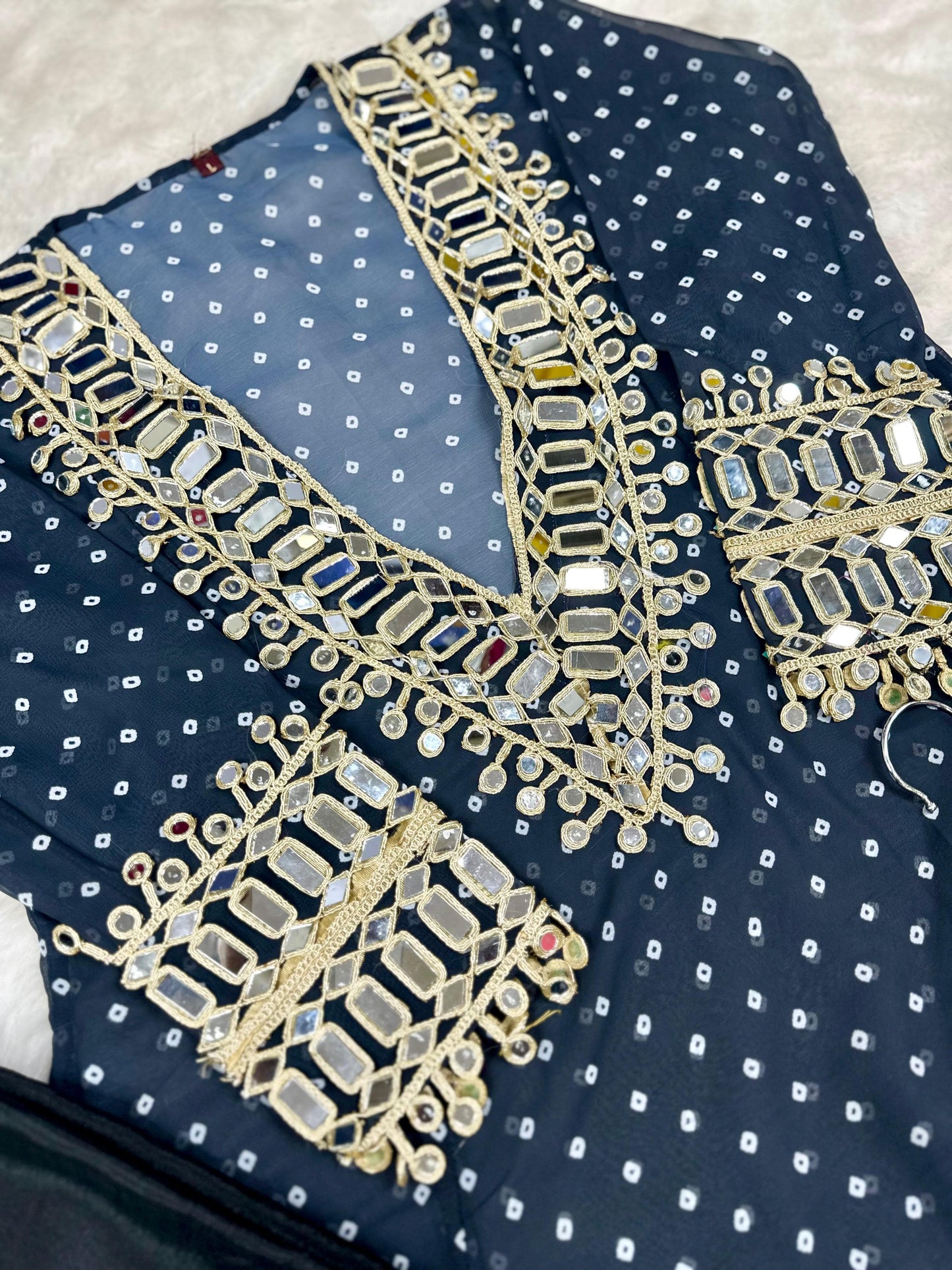 Baggy Style Anarkali Kurti Set