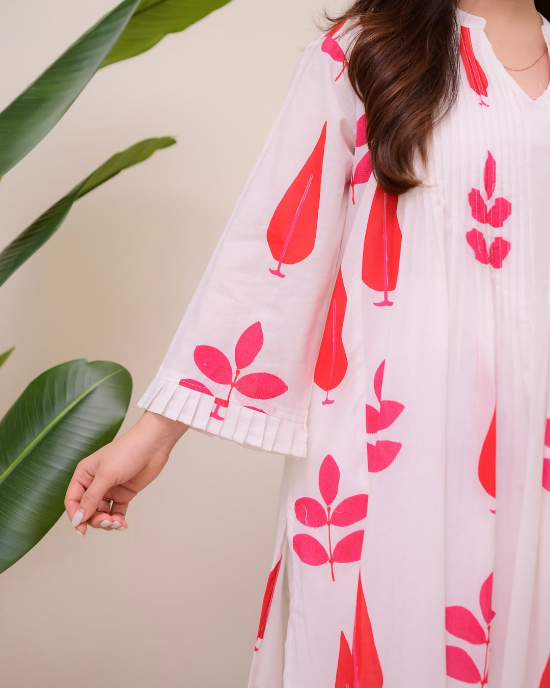 Pure Mul Cotton Kurta Set