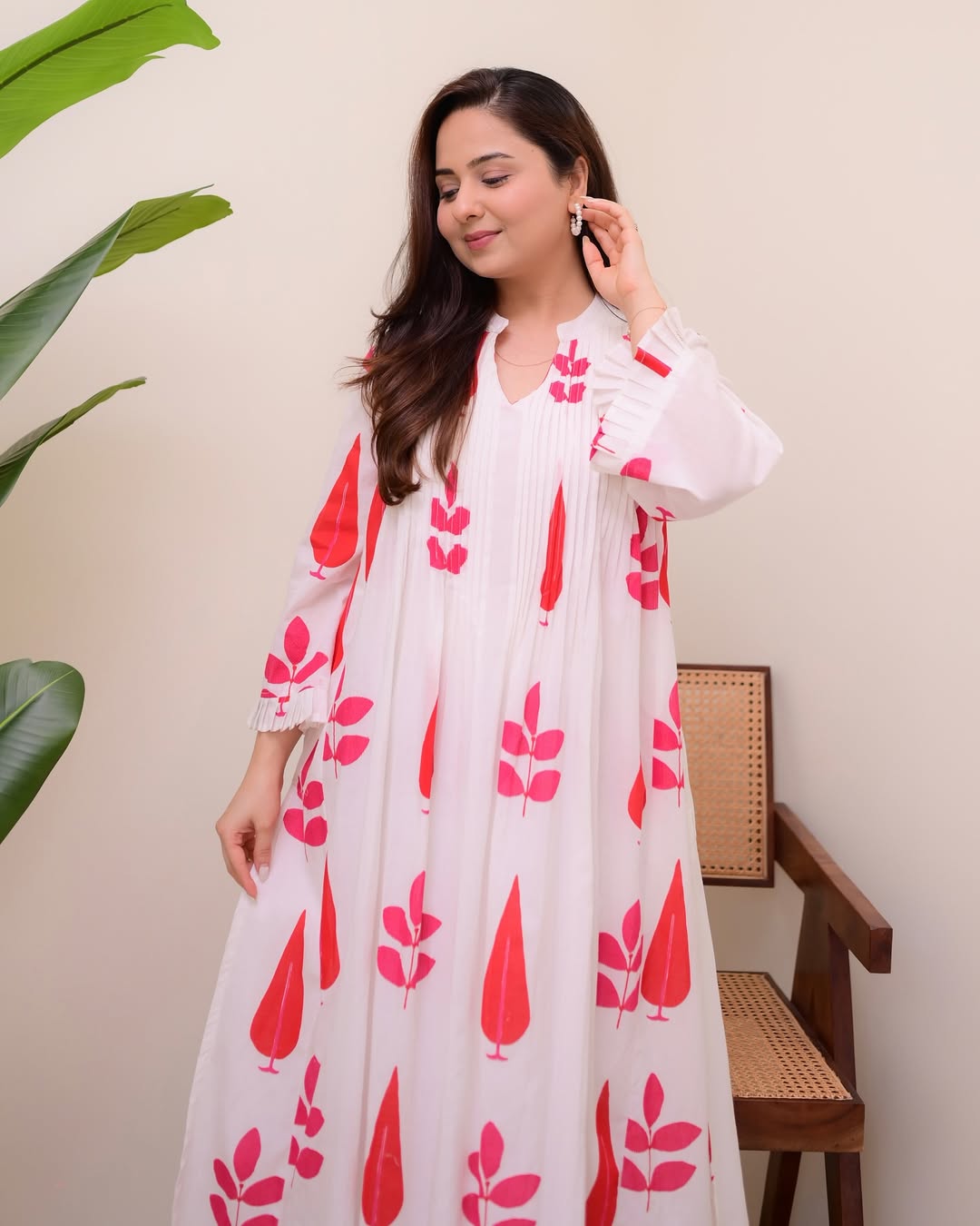 Pure Mul Cotton Kurta Set